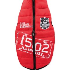 Bunda Trixie Saint-Malo s postrojem S 36 cm červená