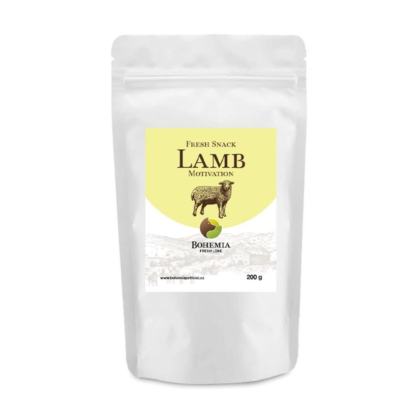 BOHEMIA FRESH Snack Lamb motivation 200g
