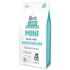 Krmivo Brit Care Mini Grain Free Light & Sterilised 7kg