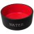 Miska Dog Fantasy keramická WATER černá/červená 16x6,5cm, 850ml