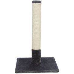 Škrabací sloupek BATRES, ø 9 / 62 cm, platinově šedá