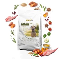 IRONpet Dog Adult Mini Rabbit 12 kg ZDARMA RUČNÍK