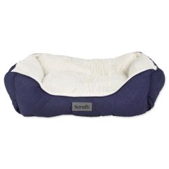 Pelech Scruffs Wilton Box Bed modrý L 75x60cm