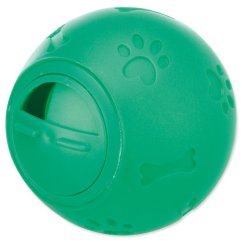 Hračka Trixie míč na pamlsky plast, vzor tlapka/kost 7cm