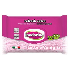 Ubrousky Inodorina Mléko a Vanilka 40ks