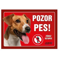 Cedulka Juko JACK RUSSEL TERIÉR