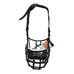 Náhubek černý/kůže knírač střední - fena