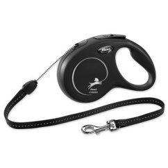 Vodítko Flexi Classic New lanko S černé 8m