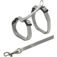 Nylonový postroj pro koťata jednobarevný 19-31cm/8mm TRIXIE