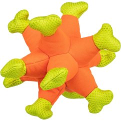Aqua Toy mořský ježek, plovoucí hračka do vody, 24 cm, oranžová/zelená