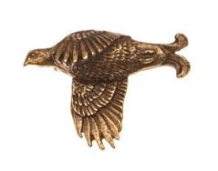 Tetřívek v letu (odznak na klobouk)