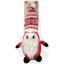 Hračka Dog Fantasy Winter Tale Santa s čepicí, pískací 40cm