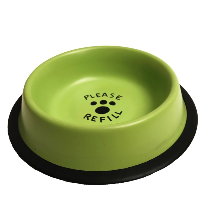 Miska nerez pastelově zelená potisk 1,55 l