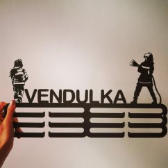 Kovový věšák na medaile - Povolání