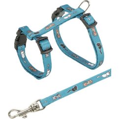 Nylonový postroj pro koťata - motiv 21-34cm/8mm TRIXIE