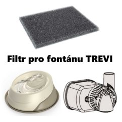 Filtr pro fontánu Trevi náhradní (4 ks)