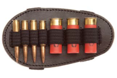 Kombinovaný návlek na pažbu (kožený)