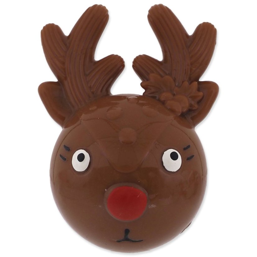 Hračka Dog Fantasy Winter Tale TPR sob 13cm & paroh 18cm