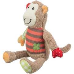 Monkey - zalátaná opice, 38 cm, plyšová hračka se zvukem
