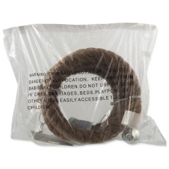 Hračka Epic Pet spirála lanová závěsná se zvonečkem 22cm