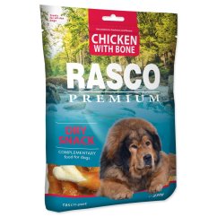 Pochoutka Rasco Premium kuřecím obalené kosti 230g