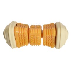 Hračka pro psy stimulace inteligence ONIGIRI žlutá