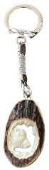 Vyřezávaná klíčenka divočák