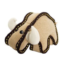 Býk 24 cm, robustní hračka pro psy, tkaná látka, HipHop Dog