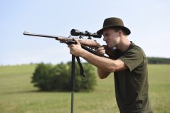 Teleskopická hůl s vidličkou (Pirschstock)