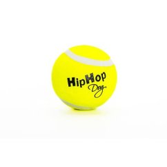Neonový ve tmě svítící tenis. míč 6,5 cm HIPHOP DOG