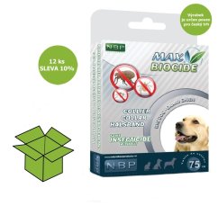 Max Biocide Collar Dog repelentní obojek, pes 75 cm (12 ks) SLEVA 10 % !CZ!