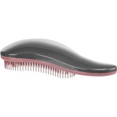 Měkký plastový kartáč pro kočky, 19cm, růžová/černá
