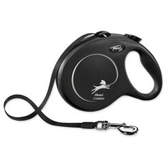 Vodítko Flexi Classic New páska L černé 8m
