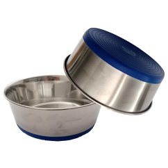 Miska nerez těžká silikonová základna 1,7 l