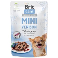 Kapsička Brit Care Mini zvěřina, filety v omáčce 85g