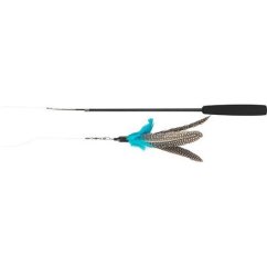 Teleskopická tyč s hračkou pro kočky 40-98 cm