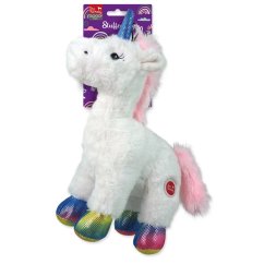Hračka Dog Fantasy Stuffed Toy jednorožec pískací mix barev 26cm