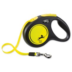 Vodítko Flexi New Neon páska M 5m