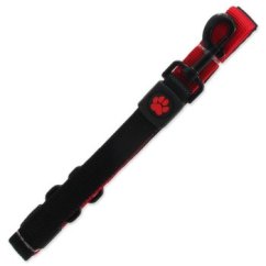 Vodítko Active Dog Bungee Neoprene L červené 2,5x120cm