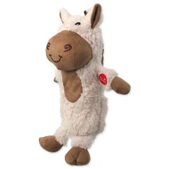 Hračka Dog Fantasy Snuggle mix zvířat s pet lahví 26cm