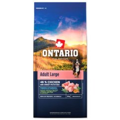 Krmivo Ontario Adult Large Chicken & Sweet Potatoes 12kg