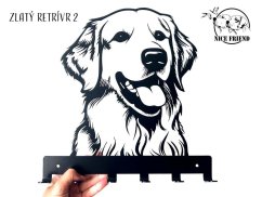 Kovový věšák - Plemeno psa