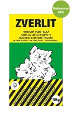 ZVERLIT zelený hrubá podestýlka 10 kg - Poškozený obal - SLEVA 10 %