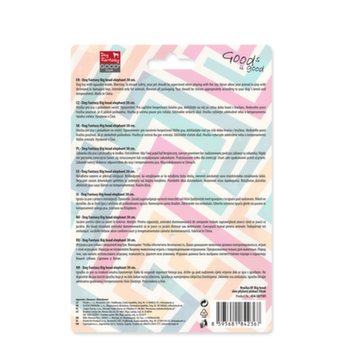 Hračka Dog Fantasy Big head slon plyšový pískací 30cm