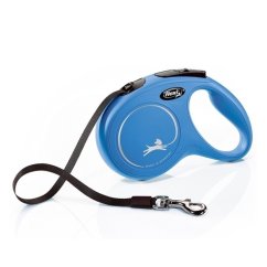 Flexi New Classic pásek M 5 m (25 kg) modrá