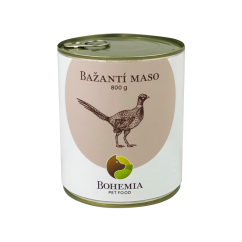 BOHEMIA Bažantí maso ve vlastní šťávě 800g