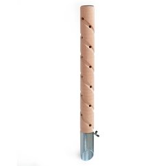 Psí pisoár design 3 dřevěný 40 cm