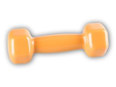 Vinylová jednoručka Vinyl Dumbell 1kg oranžová