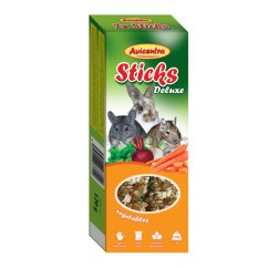 Avicentra Deluxe Tyčinka Králík, morče, osmák zeleninová (2 ks)