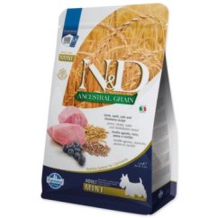 Krmivo N&D Dog Adult Mini Ancestral Grain Lamb, Spelt, Oats & Blueberry 2,5kg